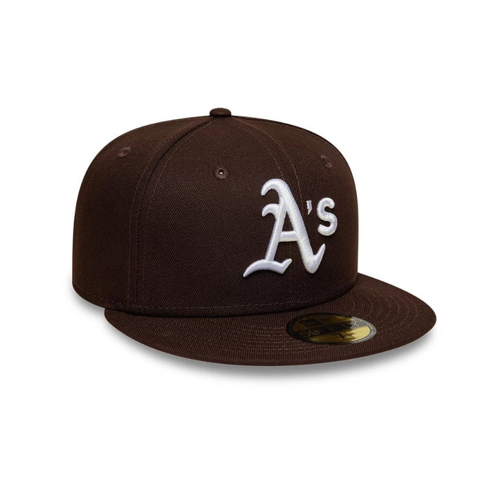 หมวกแก๊ป New Era รุ่น Oakland Athletics AC Special Color Burnt Wood 59Fifty Cap