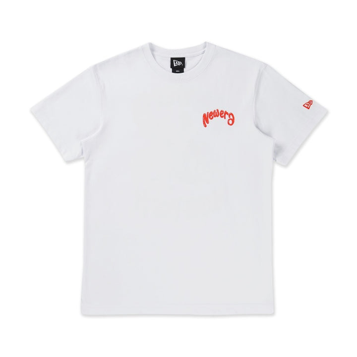 เสื้อยืดแขนสั้น New Era รุ่น New Era Foodie White Short Sleeve T-Shirt