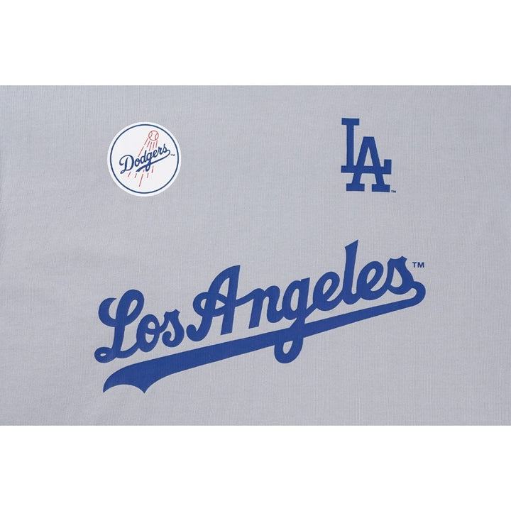 เสื้อโอเวอร์ไซส์ New Era รุ่น Los Angeles Dodgers Ne Fan Fam Dolphin Gray Oversized Short Sleeve T-Shirt