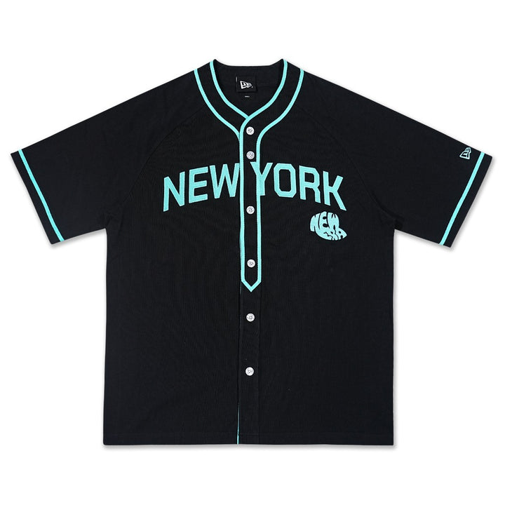 เสื้อเบสบอล New Era รุ่น New Era New York Jersey Black Baseball Jersey