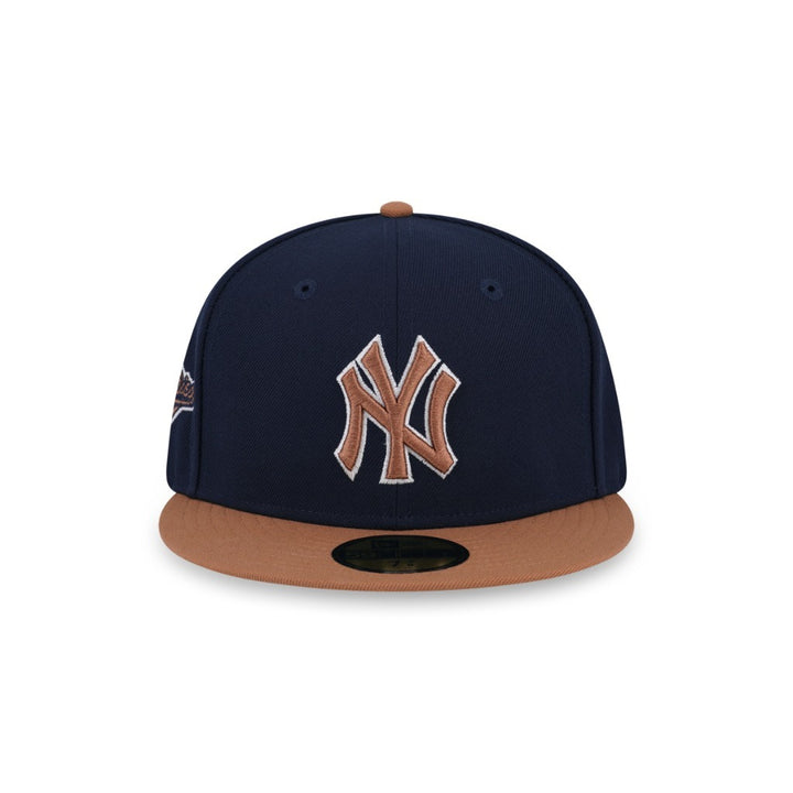 หมวกแก๊ป New Era รุ่น 59Fifty MLB Cooperstown Pack - New York Yankees 2-Tone Light Bronze Visor Night Shift Navy 59Fifty Cap