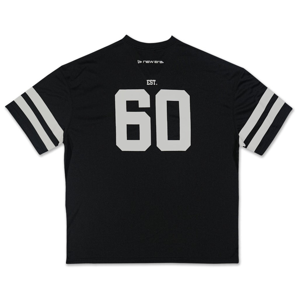 เสื้อโอเวอร์ไซส์ New Era รุ่น Las Vegas Raiders Jersey Pack Black Oversized Short Sleeve T-Shirt