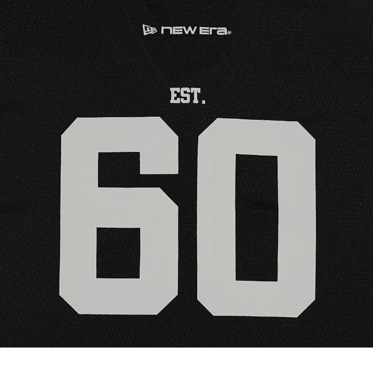 เสื้อโอเวอร์ไซส์ New Era รุ่น Las Vegas Raiders Jersey Pack Black Oversized Short Sleeve T-Shirt