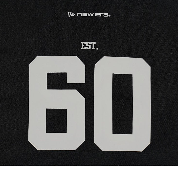 เสื้อโอเวอร์ไซส์ New Era รุ่น Las Vegas Raiders Jersey Pack Black Oversized Short Sleeve T-Shirt