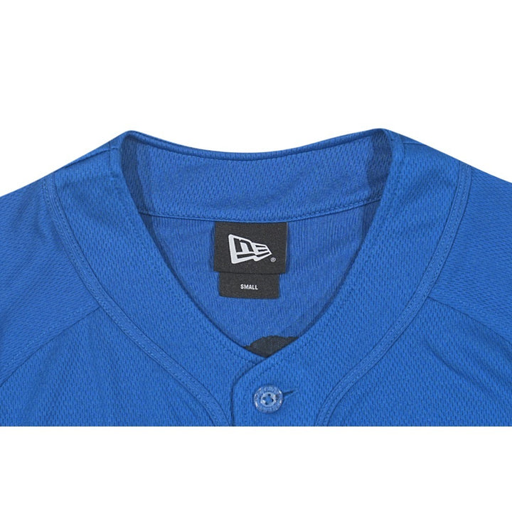 เสื้อเจอร์ซีย์ New Era รุ่น Minnesota Timberwolves NBA Hardwood Classics Seashore Blue Baseball Jersey