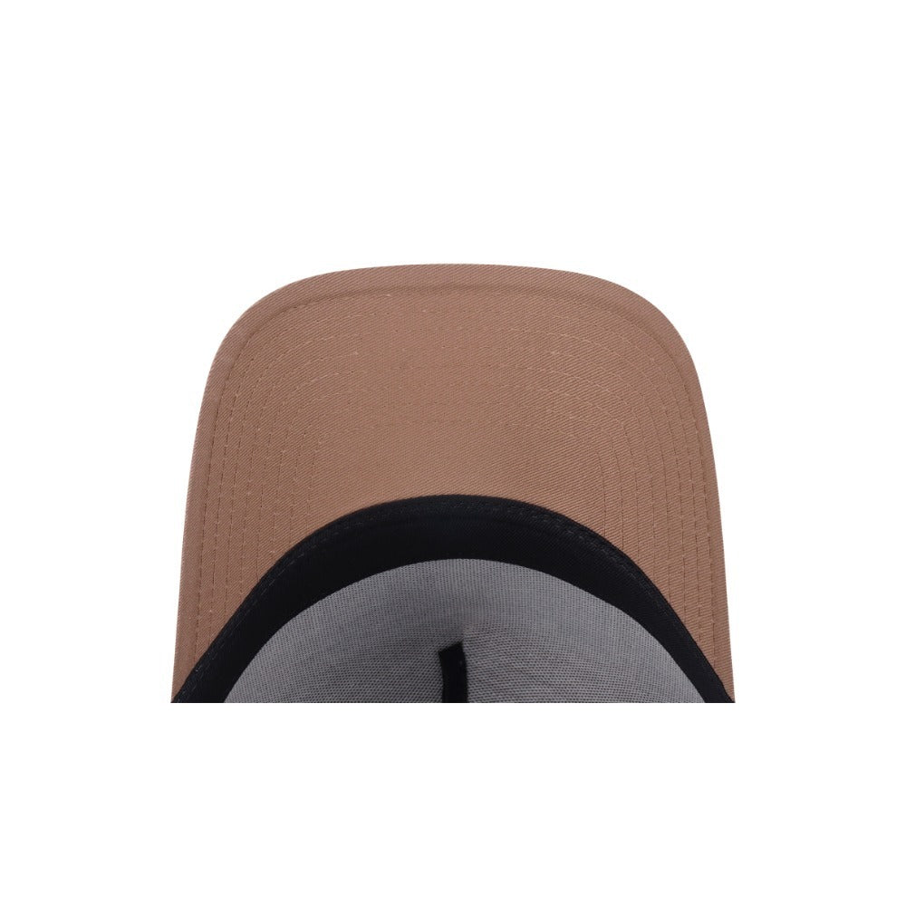 หมวกแก๊ป New Era รุ่น Oakland Athletics License Plate Khaki 9Forty A-Frame Trucker Cap
