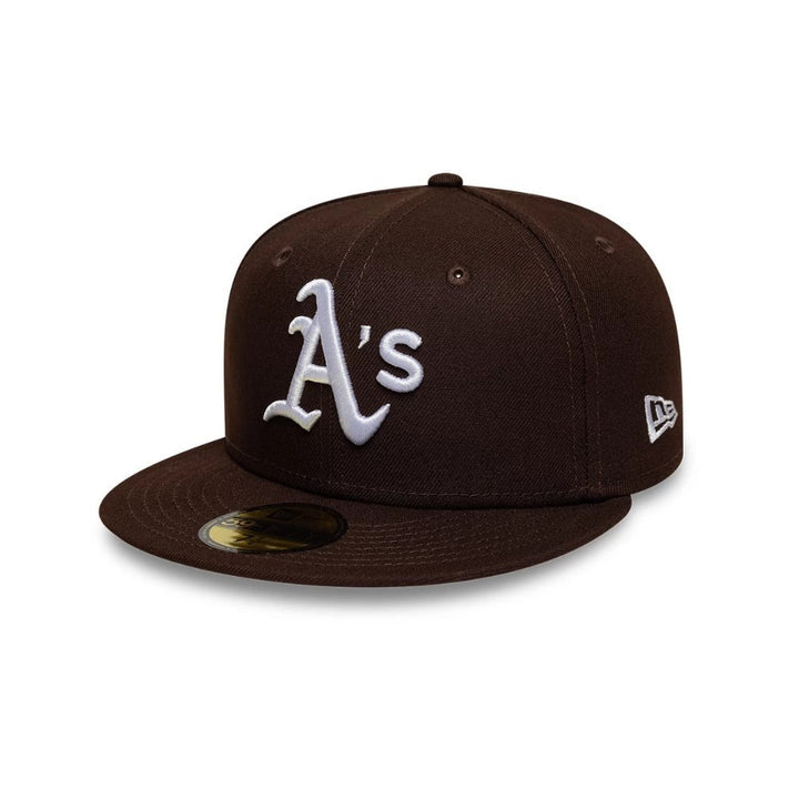 หมวกแก๊ป New Era รุ่น Oakland Athletics AC Special Color Burnt Wood 59Fifty Cap