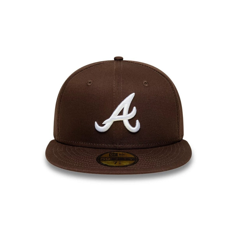 หมวกแก๊ป New Era รุ่น Atlanta Braves AC Special Color Burnt Wood 59Fifty Cap