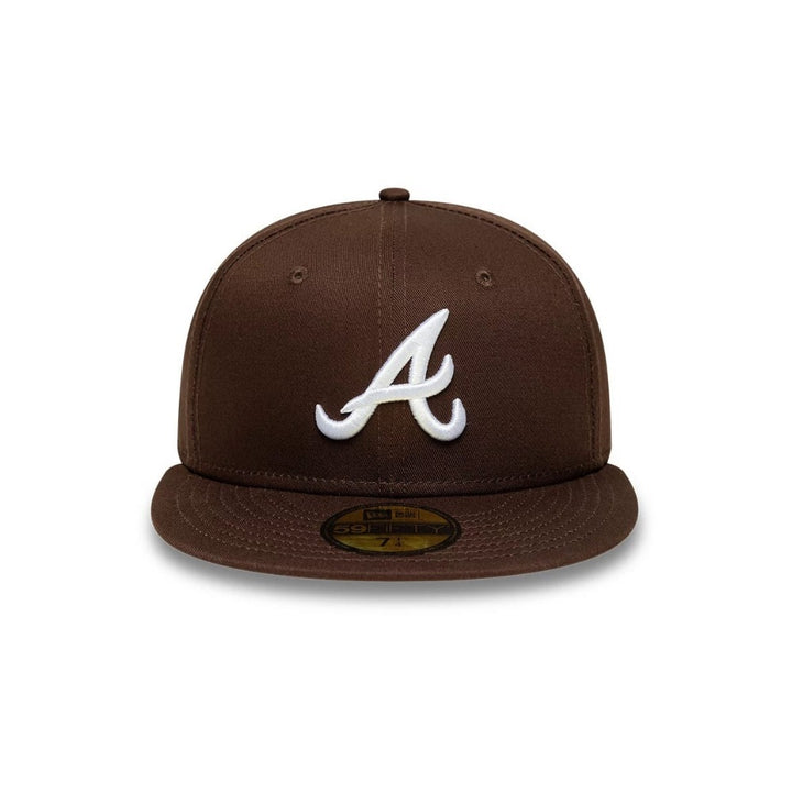 หมวกแก๊ป New Era รุ่น Atlanta Braves AC Special Color Burnt Wood 59Fifty Cap