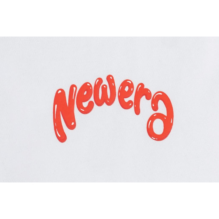 เสื้อยืดแขนสั้น New Era รุ่น New Era Foodie White Short Sleeve T-Shirt