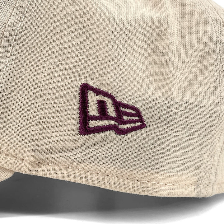 หมวกแก๊ป New Era รุ่น New York Yankees Cotton Linen Ivory 9Twenty Cap
