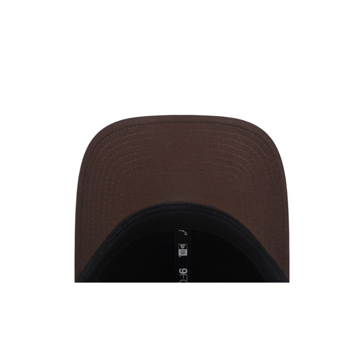 หมวกแก๊ป New Era รุ่น Los Angeles Dodgers Hammered Metal Bagde Walnut 9Forty Cap