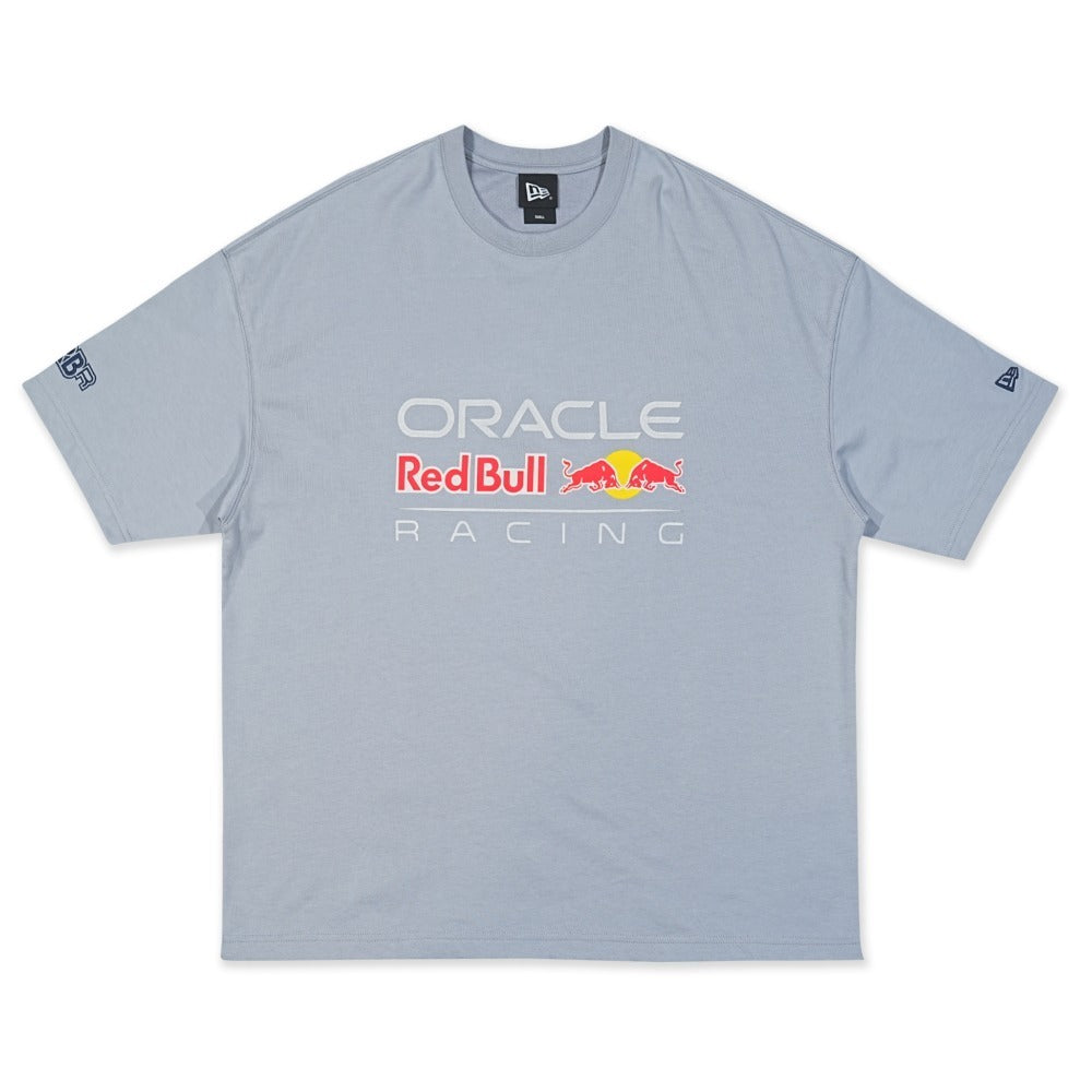 เสื้อโอเวอร์ไซส์ New Era รุ่น Oracle Red Bull Racing Dolphin Gray Oversized Short Sleeve T-Shirt