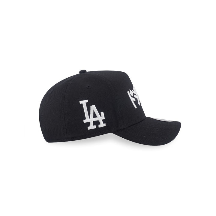 หมวกแก๊ป New Era รุ่น Los Angeles Dodgers Kanji Pack Black 9Forty A-Frame Cap