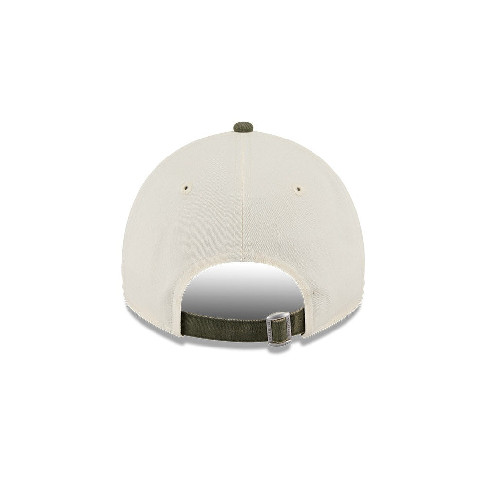 หมวกแก๊ป New Era รุ่น New York Yankees 2-Tone New Olive Visor Snow Wash Stone 9Twenty Cap