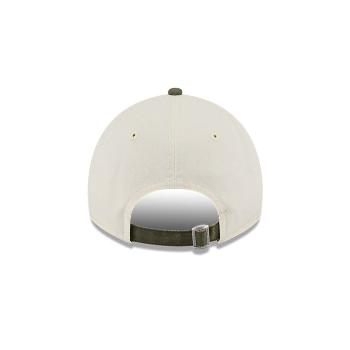 หมวกแก๊ป New Era รุ่น New York Yankees 2-Tone New Olive Visor Snow Wash Stone 9Twenty Cap