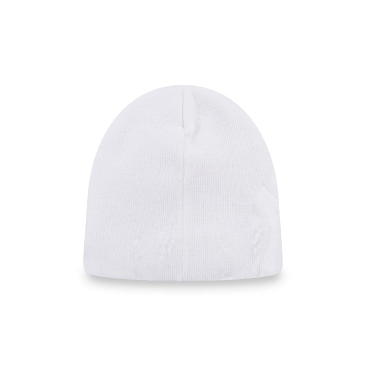 หมวกไหมพรม New Era รุ่น New York Yankees Yankees Debossed White 4 Dart Cuff Beanie