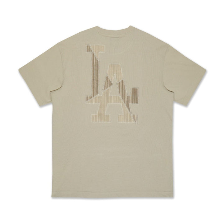 เสื้อยืดแขนสั้น New Era รุ่น Los Angeles Dodgers MLB Patchwork Vintage Stone Short Sleeve T-Shirt