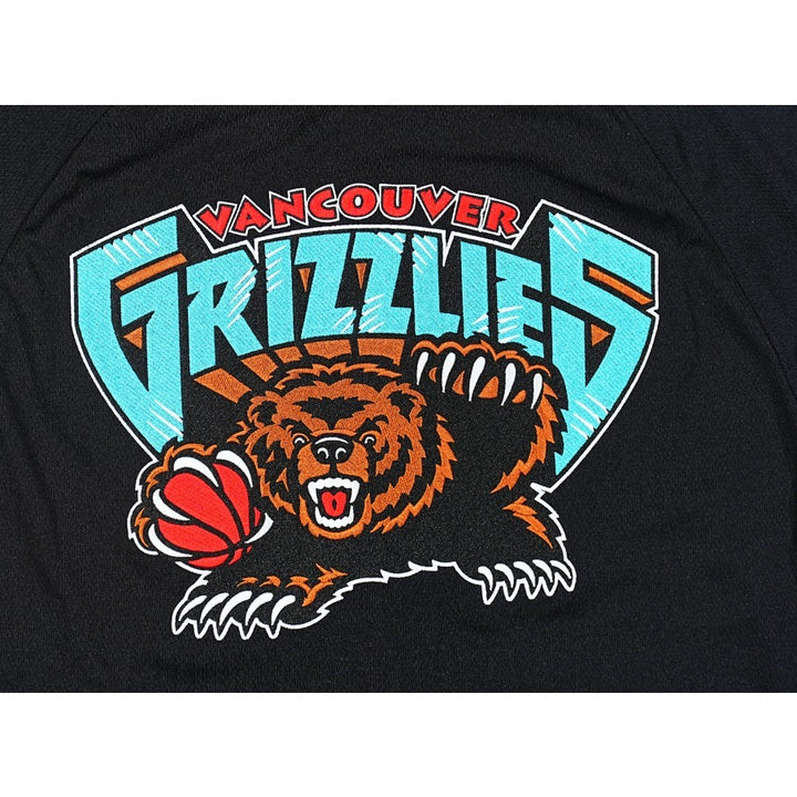 เสื้อเจอร์ซีย์ New Era รุ่น Vancouver Grizzlies NBA Hardwood Classics Black Baseball Jersey