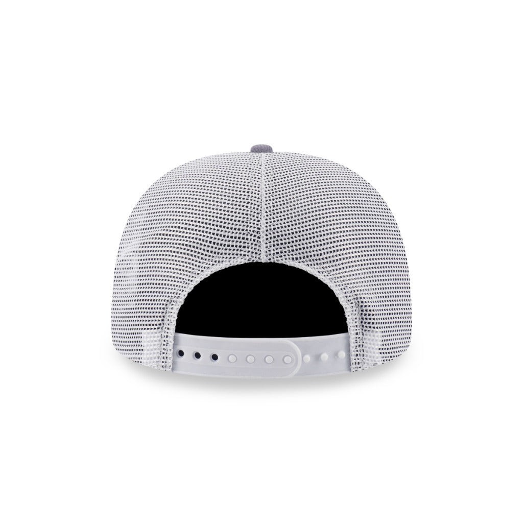 หมวกแก๊ป New Era รุ่น Los Angeles Dodgers Metal Badge Corduroy Gray 9Forty A-Frame Trucker Cap