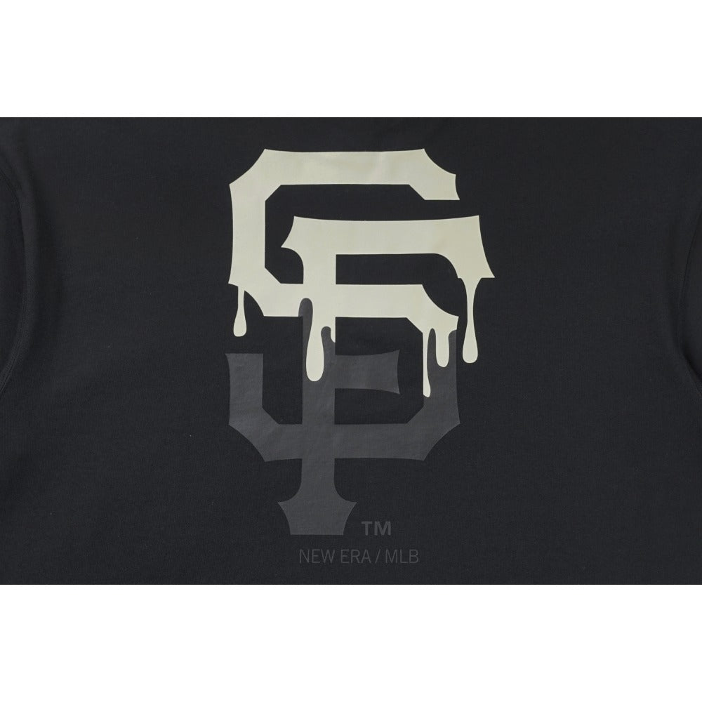 เสื้อโอเวอร์ไซส์ New Era รุ่น San Francisco Giants Glow In The Dark Black Oversized Short Sleeve T-Shirt
