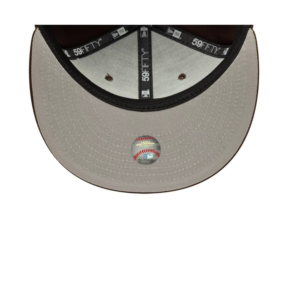 หมวกแก๊ป New Era รุ่น Atlanta Braves AC Special Color Burnt Wood 59Fifty Cap