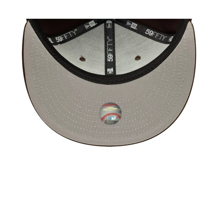 หมวกแก๊ป New Era รุ่น Atlanta Braves AC Special Color Burnt Wood 59Fifty Cap