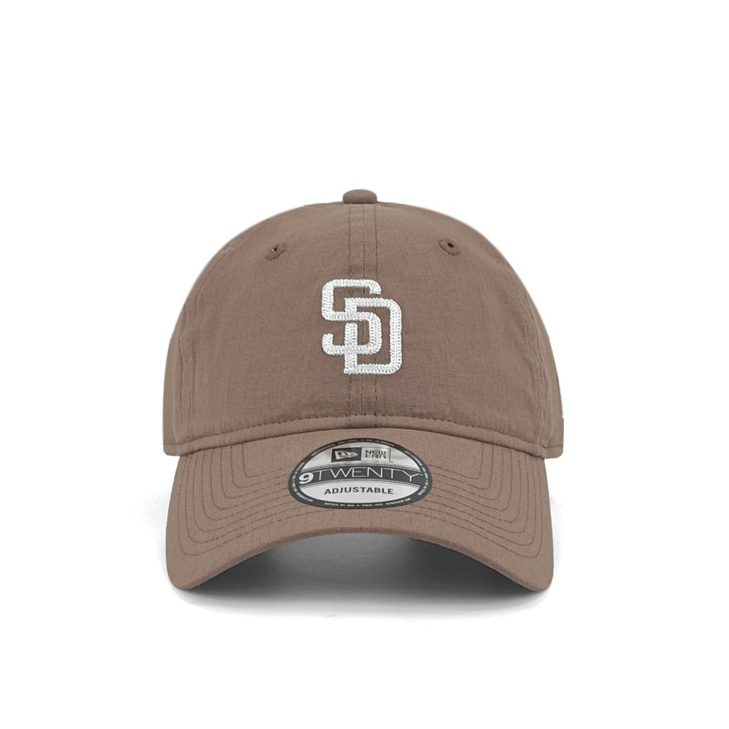 หมวกแก๊ป New Era รุ่น San Diego Padres Cotton Linen Brown 9Twenty Cap