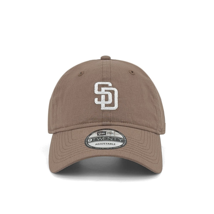 หมวกแก๊ป New Era รุ่น San Diego Padres Cotton Linen Brown 9Twenty Cap