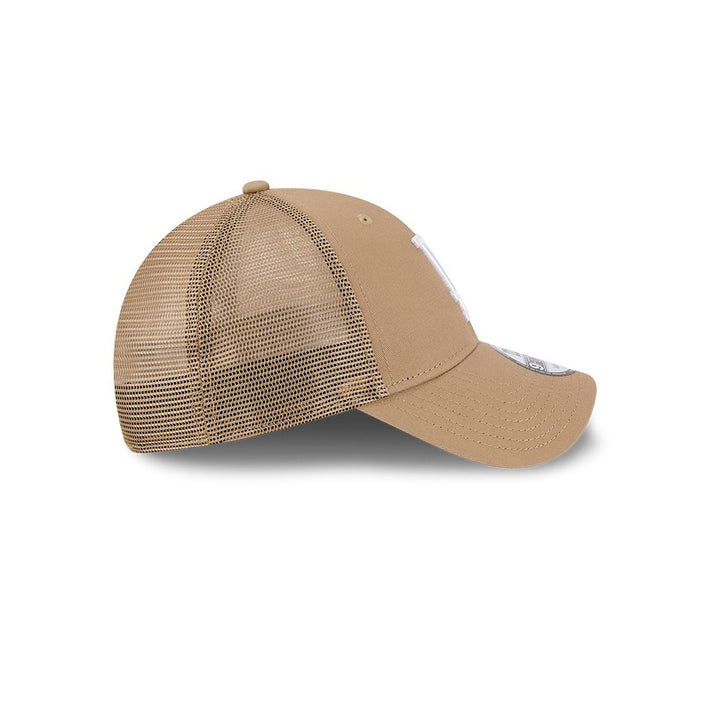 หมวกแก๊ป New Era รุ่น Los Angeles Dodgers Classic Khaki 9Forty Trucker Cap