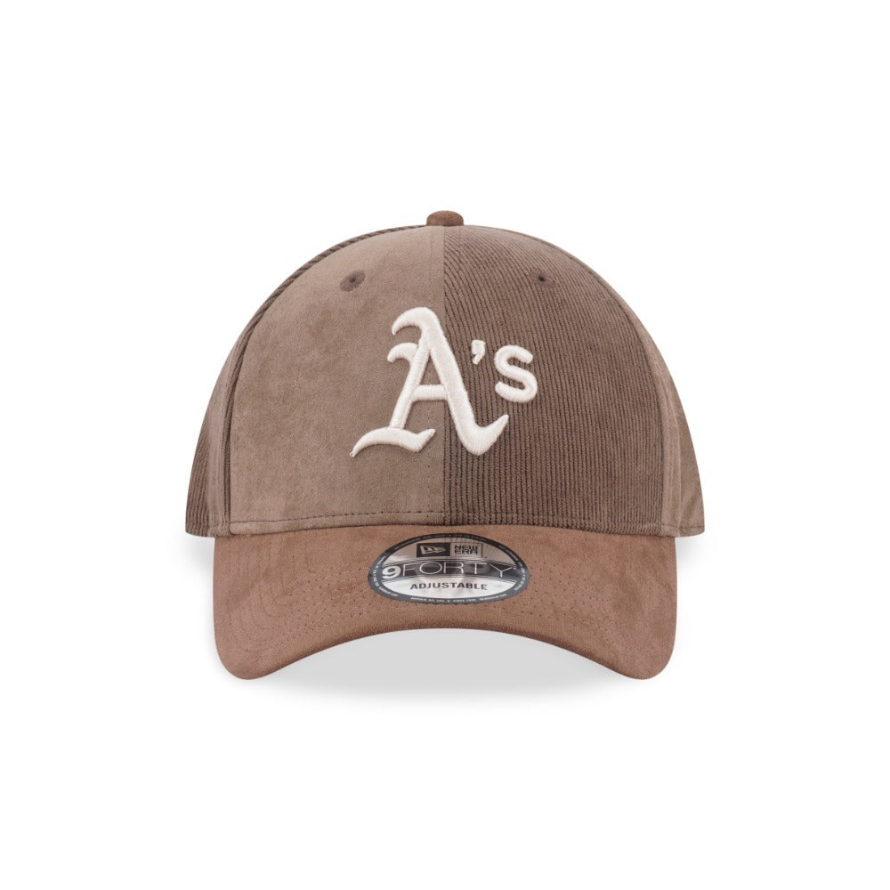หมวกแก๊ป New Era รุ่น Oakland Athletics Tonal Mix 2-Tone Chestnut Visor Brown 9Forty Cap
