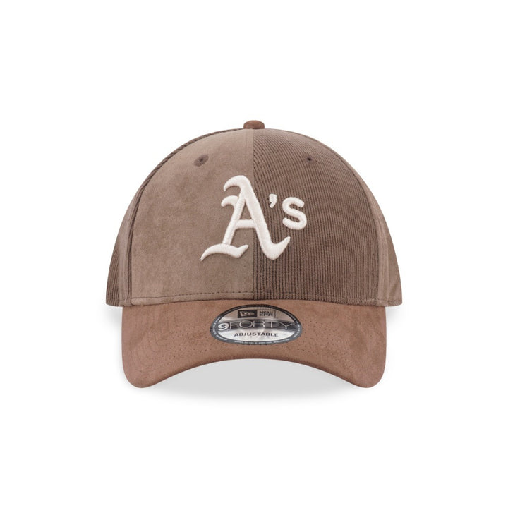 หมวกแก๊ป New Era รุ่น Oakland Athletics Tonal Mix 2-Tone Chestnut Visor Brown 9Forty Cap