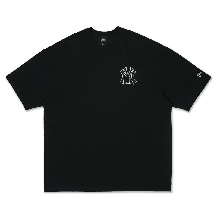 เสื้อโอเวอร์ไซส์ New Era รุ่น New York Yankees MLB Arch Black Oversized Short Sleeve T-Shirt