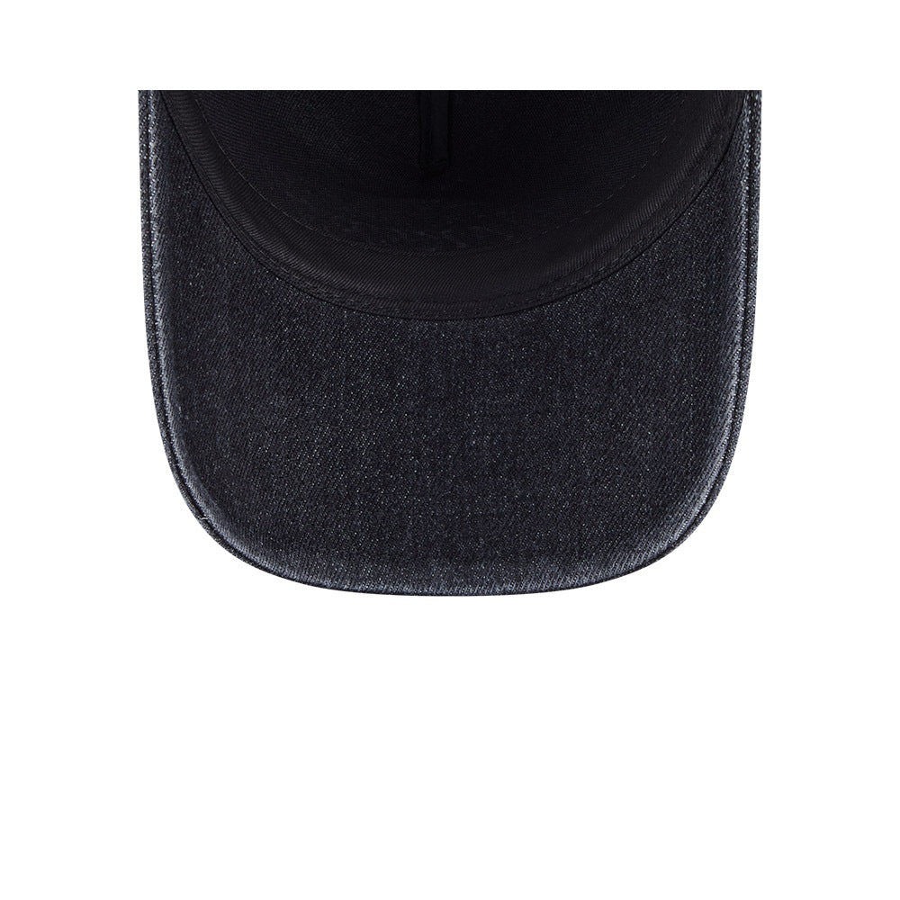 หมวกแก๊ป New Era รุ่น Los Angeles Lakers Washed Denim Black 9Forty A-Frame Trucker Cap