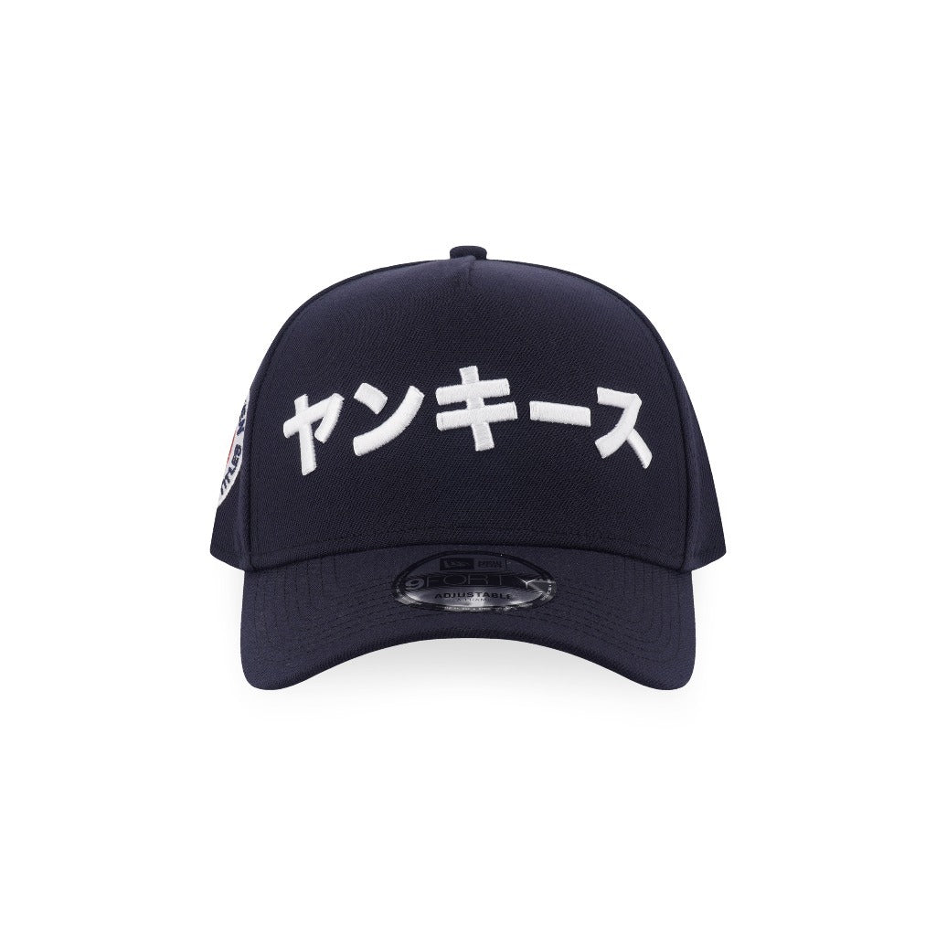 หมวกแก๊ป New Era รุ่น New York Yankees Kanji Pack Navy 9Forty A-Frame Cap