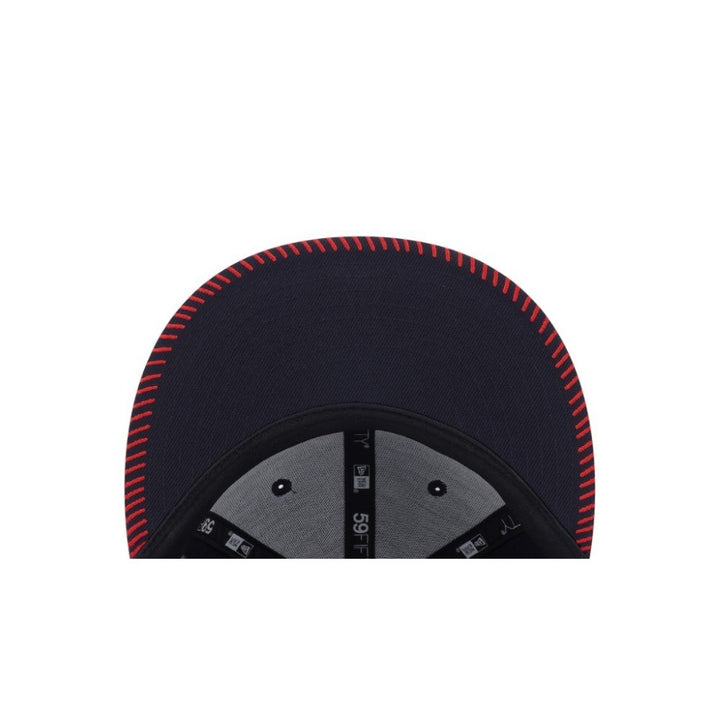 หมวกแก๊ป New Era รุ่น 59Fifty Pack - Baseball Stitching Boston Red Sox Navy 59Fifty Cap
