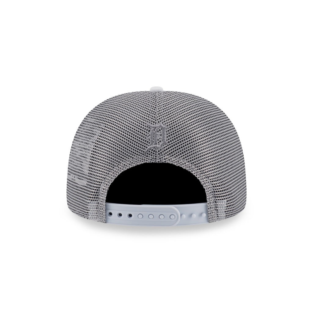 หมวกแก๊ป New Era รุ่น Detroit Tigers Shattered Logo Silver Snow 9Forty A-Frame Trucker Cap