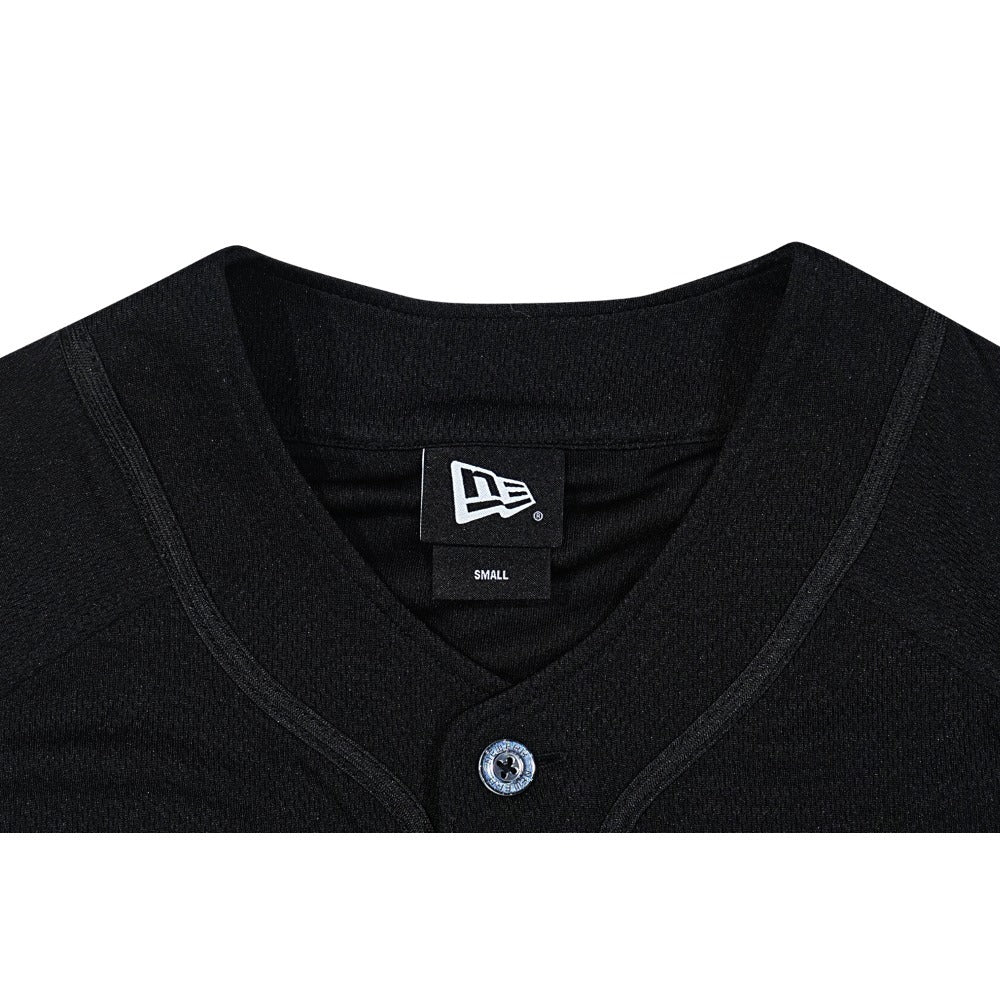 เสื้อเจอร์ซีย์ New Era รุ่น Vancouver Grizzlies NBA Hardwood Classics Black Baseball Jersey