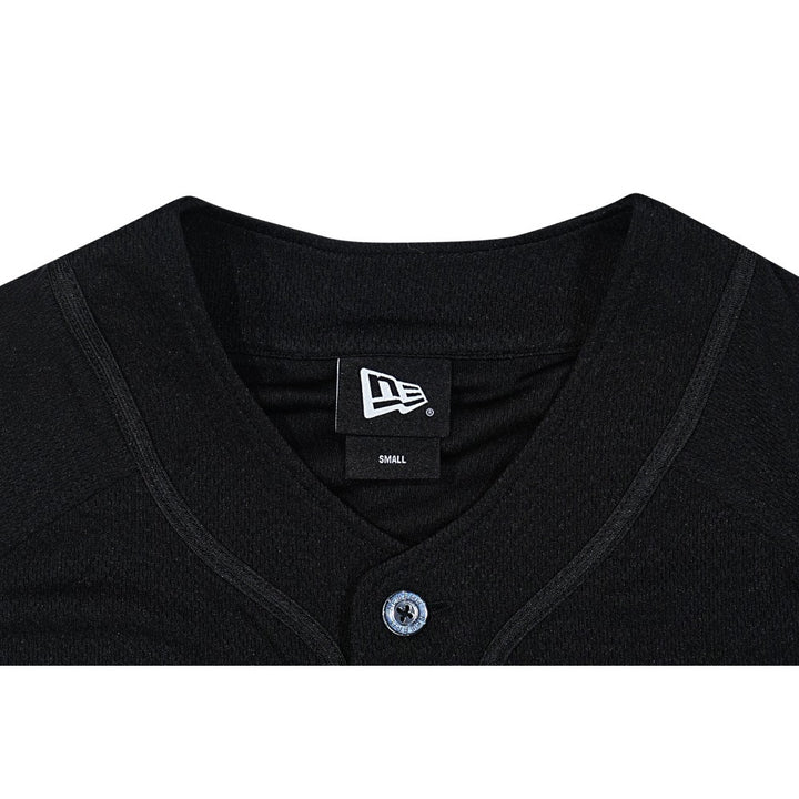 เสื้อเจอร์ซีย์ New Era รุ่น Vancouver Grizzlies NBA Hardwood Classics Black Baseball Jersey