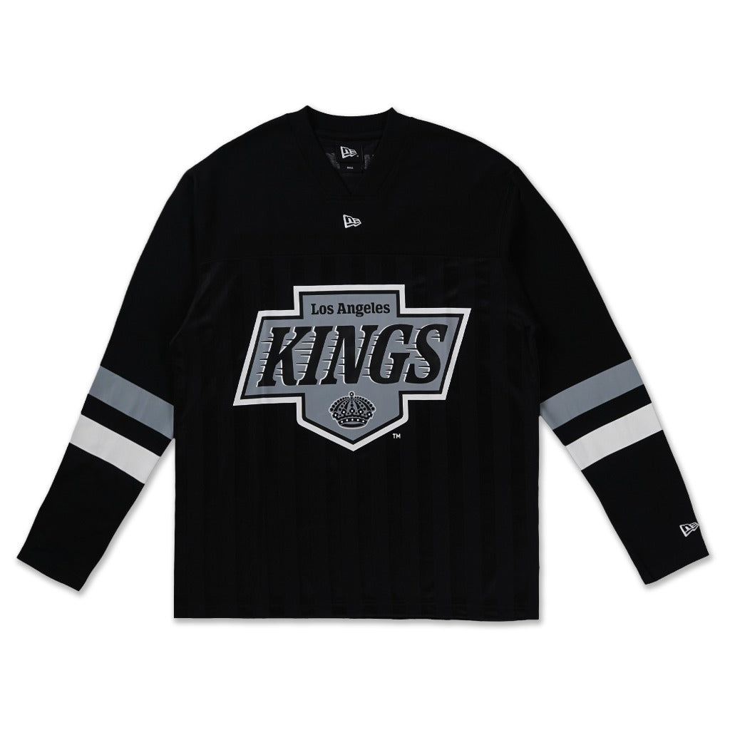 เสื้อยืดแขนยาว New Era รุ่น Los Angeles Kings NHL Fever Black Long Sleeve T-Shirt