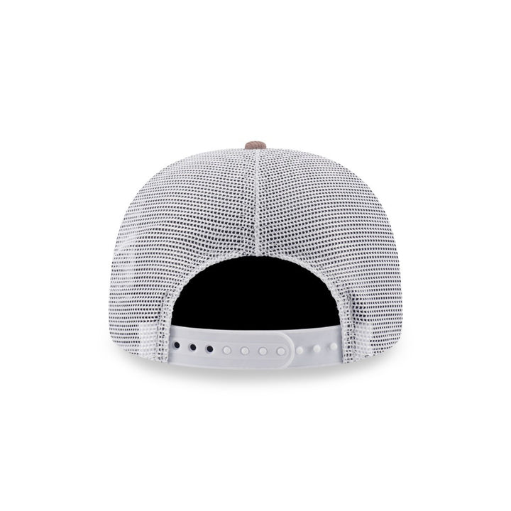 หมวกแก๊ป New Era รุ่น New York Mets Metal Badge Corduroy Khaki 9Forty A-Frame Trucker Cap