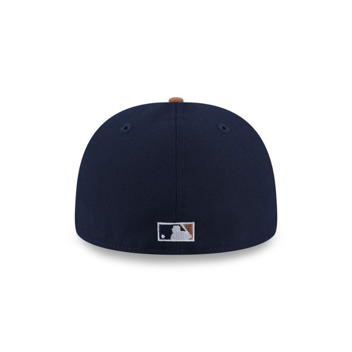 หมวกแก๊ป New Era รุ่น 59Fifty MLB Cooperstown Pack - Los Angeles Dodgers 2-Tone Light Bronze Visor Night Shift Navy 59Fifty Cap