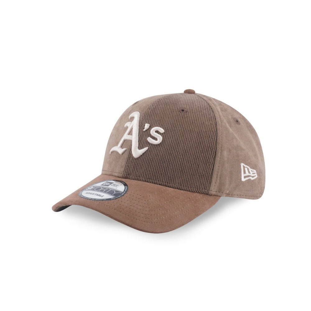 หมวกแก๊ป New Era รุ่น Oakland Athletics Tonal Mix 2-Tone Chestnut Visor Brown 9Forty Cap