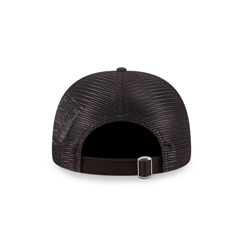 หมวกแก๊ป New Era รุ่น Los Angeles Dodgers License Plate Walnut 9Forty A-Frame Trucker Cap