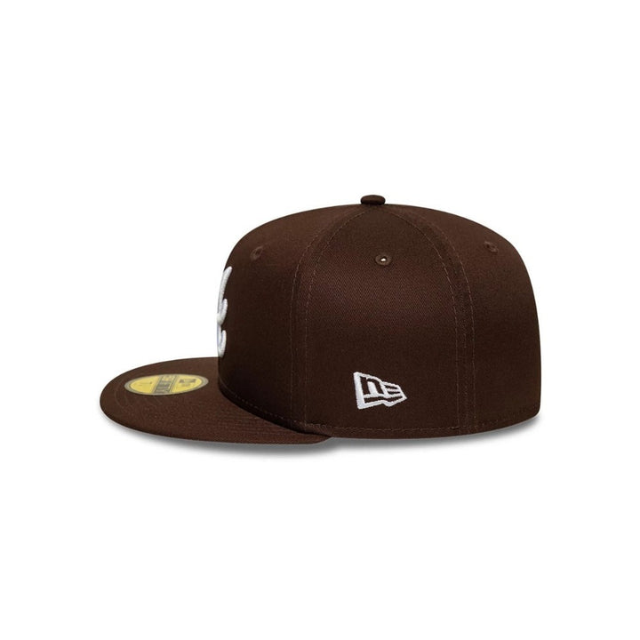 หมวกแก๊ป New Era รุ่น Atlanta Braves AC Special Color Burnt Wood 59Fifty Cap