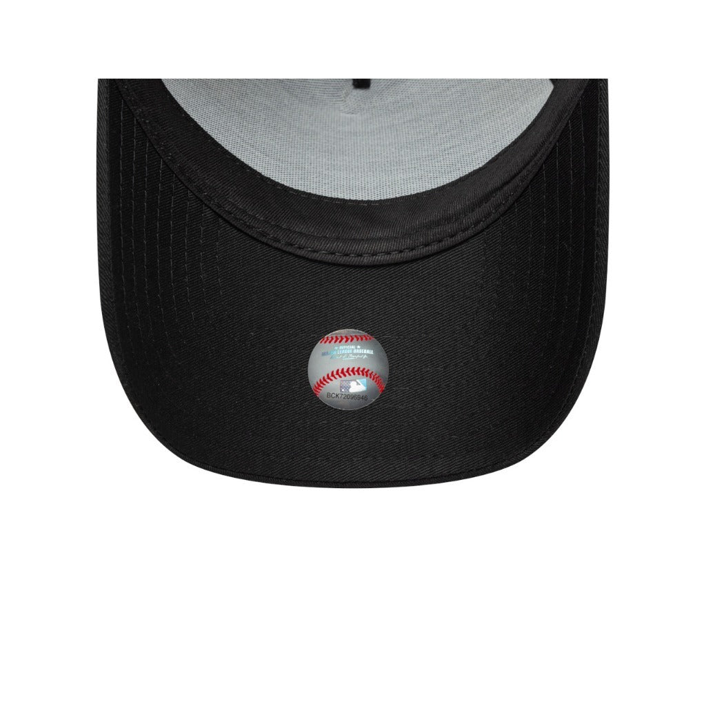 หมวกแก๊ป New Era รุ่น New York Yankees Metallic Black 9Forty E-Frame Cap