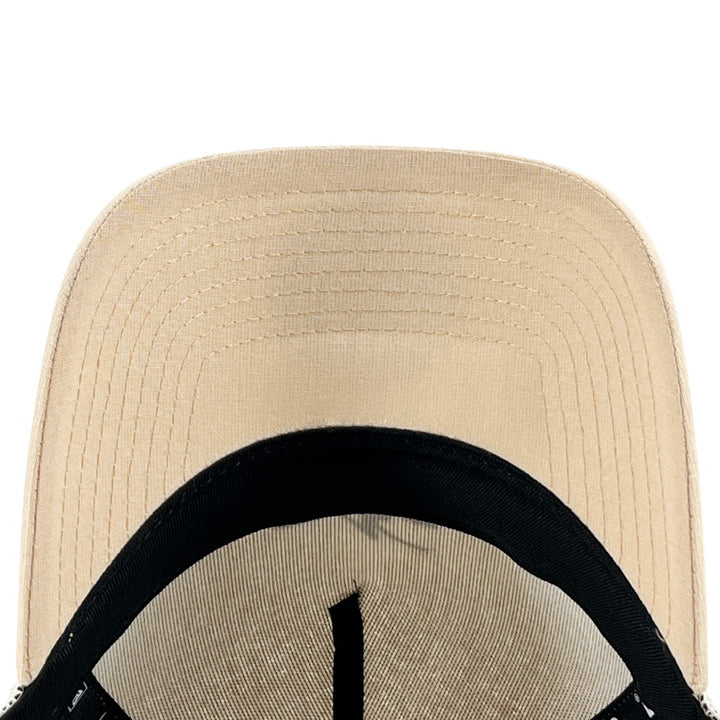 หมวกแก๊ป New Era รุ่น New Era Cotton Linen Beige 9Forty A-Frame Trucker Cap