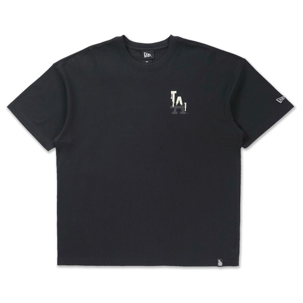 เสื้อโอเวอร์ไซส์ New Era รุ่น Los Angeles Dodgers Glow In The Dark Black Oversized Short Sleeve T-Shirt
