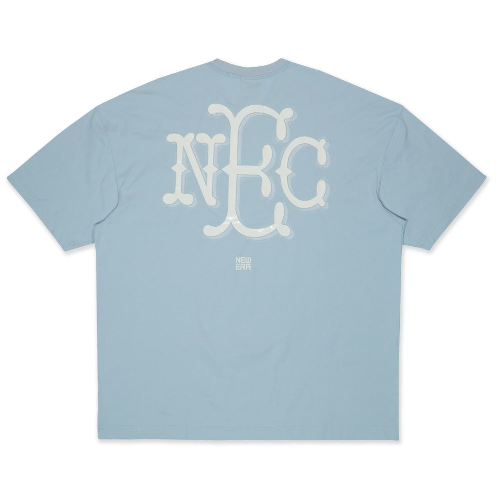เสื้อโอเวอร์ไซส์ New Era รุ่น New Era Neat Tech Light Blue Oversized Short Sleeve T-Shirt