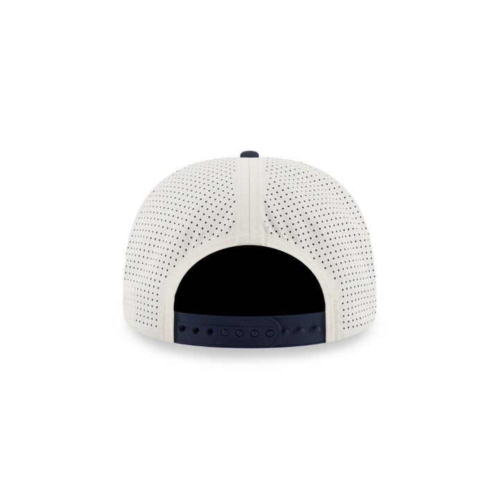 หมวกแก๊ป New Era รุ่น Detroit Tigers Gradient 2-Tone Navy Visor Chrome White 9Seventy Stretch Snap Cap